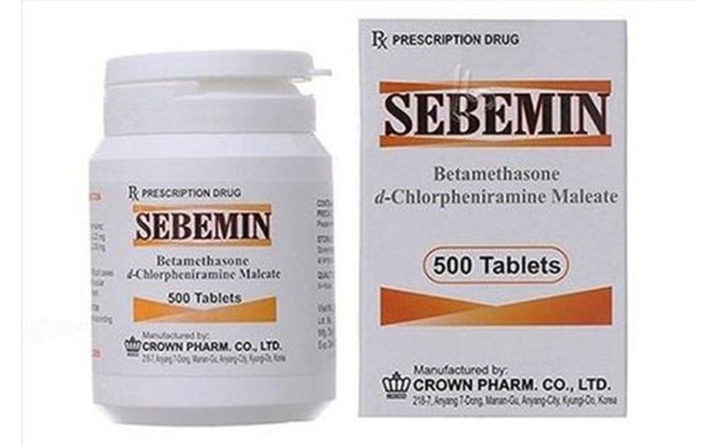 Công ty Pharmix Corporation bị phạt nặng do sản xuất thuốc Sebemin kém chất lượng