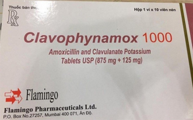 Thu hồi thuốc viên nén bao phim Clavophynamox 1000 và thu hồi 4 loại mỹ phẩm