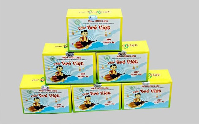 Thu hồi toàn quốc lô Cốm Trẻ Việt do Viện Dược liệu sản xuất không đạt tiêu chuẩn chất lượng